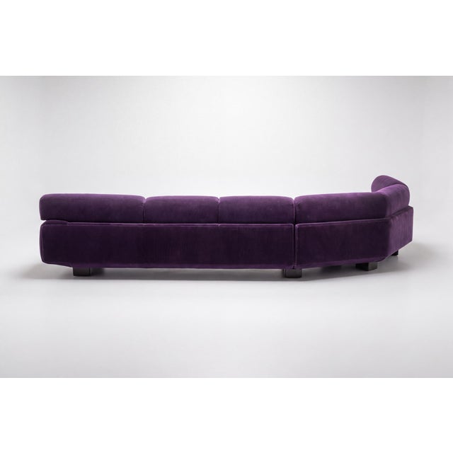 Purple Preview Sectional Designed by M. Fillmore Harty For Sale - Image 8 of 13