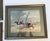 English Fox Hunting Scenes Set of three (3) x Watercolour prints on paper, framed each framed: 16" wide x 13" tall inches...