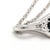 0.72ctw Diamond and Sapphire Pendant Necklace, Platinum, Length 18 In For Sale - Image 4 of 6