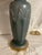 Mid 20th Century Art Nouveau Green Glass Table Lamp For Sale - Image 9 of 12