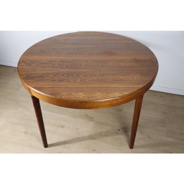 Danish Extendable Table in Rosewood by Harry Ostergaard for Randers Møbelfabrik, 1960 For Sale - Image 15 of 18