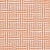 Contemporary Schumacher Brickell Indoor & Outdoor Fabric in Orange For Sale - Image 3 of 3