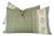 Schumacher Hyacinth Leaf Green Outdoor Lumbars - Pair For Sale