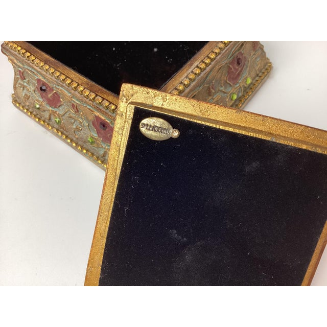 2000 - 2009 Small Belladonna Hand Made Jeweled Casket Box Made in Canada For Sale - Image 5 of 5