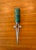 Metal Vintage Mexico Modernist 850 Silver and Green Onyx Carved Letter Opener For Sale - Image 7 of 9