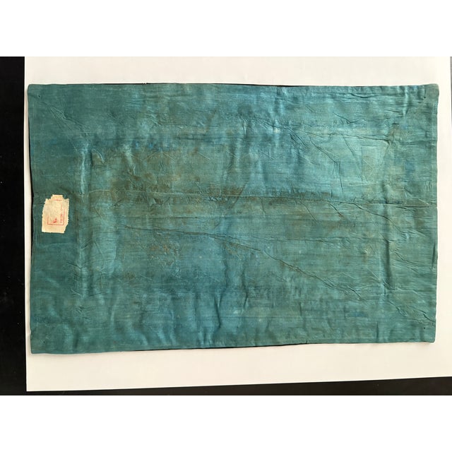 Chinese Antique Chinese Silk Embroidered Panel or Textile Art Piece For Sale - Image 3 of 5