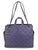 Chanel Purple Leather Top Stitch CC Pocket Tote in good condition. Purple quilted lambskin exterior with matching top...