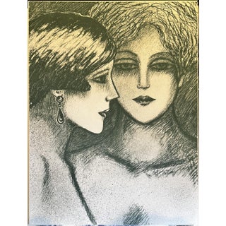 1970s Jean-Pierre Cassigneul - Original Lithograph - Les Piece Condemnees For Sale