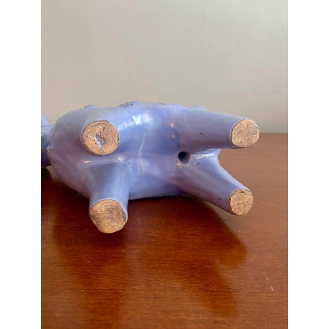 Ceramic 1960s Ceramic Horse Sculpture by Aldo Londi for Bitossi For Sale - Image 7 of 8