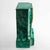 Neoclassical French Malachite Mantel Clock by Vincenti & Cie, Paris, circa 1855 For Sale - Image 3 of 4