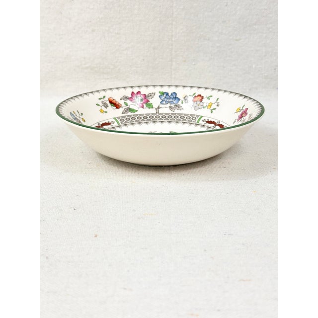 Late 20th Century Vintage Spode Chinese Rose Bowl For Sale - Image 5 of 7