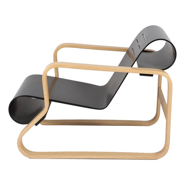 Vintage Plywood Model 41 Paimio Lounge Chair by Alvar Aalto for Artek, 1930s For Sale