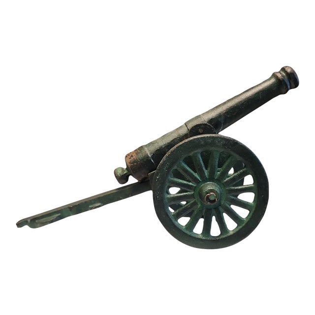 Mid 20th Century Cast Iron M1841 Field Cannon Reproduction For Sale