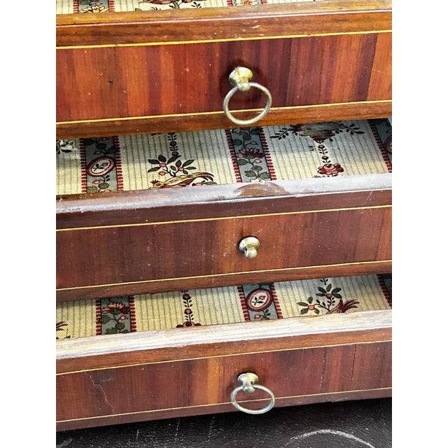 Late 19th Century Late 19th Century French Louis XVI Style Secretary Desk With Cabinet Storage For Sale - Image 5 of 13