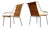 Pair of Armchairs Wicker & Iron, Carlo Hauner, 1950s For Sale