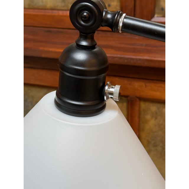 One of a Kind Pivoting Head Floor Lamp For Sale - Image 11 of 12