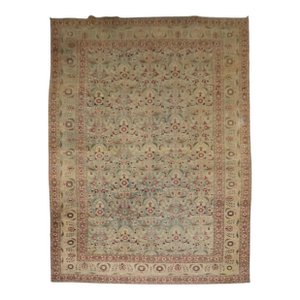 Antique Zabihi Collection Persian Meshed Oversize Carpet