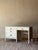 Vintage Simmons Metal Desk With Original Square Pulls, C 1940s For Sale - Image 9 of 15