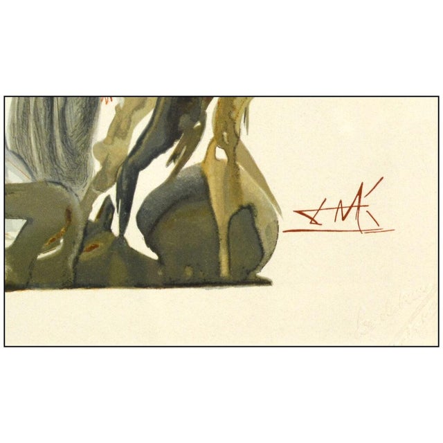 Figurative 1960s Inferno Canto 13, Salvador Dalí For Sale - Image 3 of 4