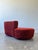 1980s Burgundy Kagan Style Sofa For Sale In Los Angeles - Image 6 of 13