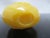 Glass Chinese Imperial Yellow Peking Glass Snuff Bottle With Carved Longevity Symbol For Sale - Image 7 of 11
