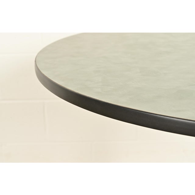Herman Miller Style Modern Round Pedestal Dining Table or Game Table For Sale In South Bend - Image 6 of 8