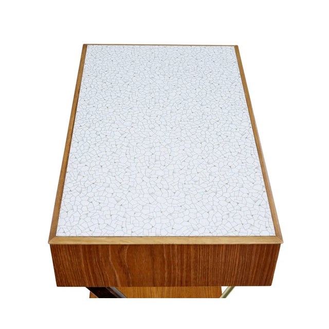 Mid-Century Modern Mid 20th Century Scandinavian Modern Teak Side Table, 1960s For Sale - Image 3 of 8