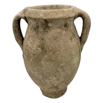 Antique Moroccan Terracotta Vessel For Sale