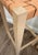 Pair of Oak and Woven Leather Bar Stools For Sale - Image 4 of 8