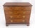 Brown Fine 7 Drawers Burl Wood Banded Top Bracket Feet English Chest of Drawers MINT For Sale - Image 8 of 15