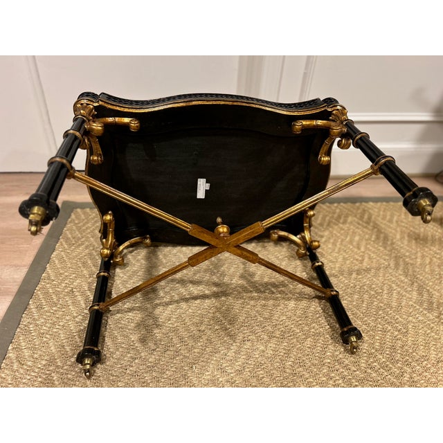 Ej Victor Coffee Table With Fretwork Gallery For Sale - Image 9 of 11