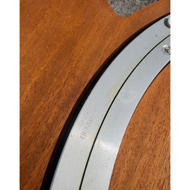 Danish Modern Sun Cabinet Co Teak Dining Table W Lazy Susan For Sale - Image 10 of 13