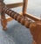 Early 1900’s Oak and Leather Cromwellian Dining Chairs - Set of 6 For Sale - Image 9 of 10