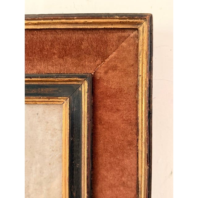 Victorian English Late 19th Century Portrait of a Lady, Unusual Frame For Sale - Image 3 of 4