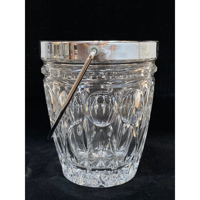 Vintage French Crystal Ice Bucket, 1960, in Flawless conditions. Designed 1960 to 1969