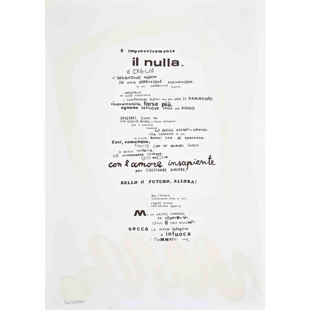 Offset and screen print realized by Pouchard in the 1970s. Hand signed in the lower left in pencil Good condition. This...