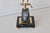 1980s Vintage Brass Office Table Lamp Marble Base For Sale - Image 5 of 17