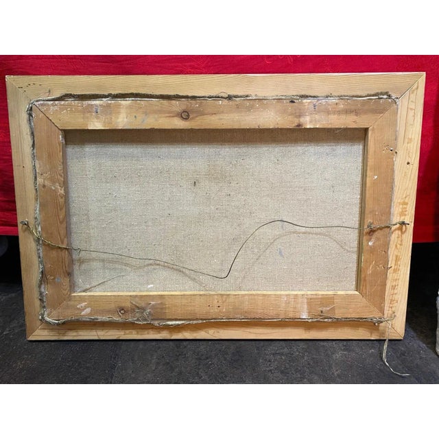 Edouard Arthur, Greece, Oil on Canvas, 1966 For Sale - Image 7 of 8