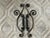 Custom Hand-Forged Wrought Iron Door Pulls For Sale - Image 4 of 10