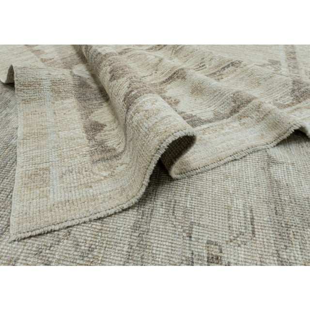 Turkish Oushak Rug 10'3" x 14'5" For Sale In Houston - Image 6 of 7