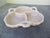 Cambridge Glass Company 1930s Milky Pink Glass Relish/Candy Dish, 3-Chambers For Sale - Image 4 of 7