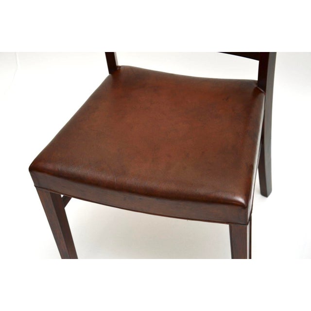 Vintage Danish Chairs by Ole Wanscher, 1960, Set of 2 For Sale - Image 10 of 11