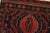 Vintage Baloch Rug 3'1'' X 4'8'' Black Wool Tribal Hand-Knotted Oriental Carpet For Sale In Philadelphia - Image 6 of 12