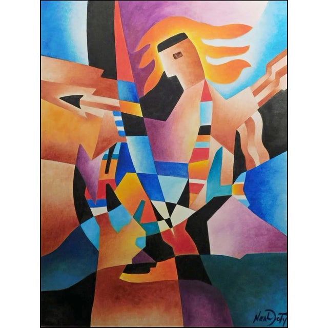 "I Will Fly" by Neal Doty Original Oil Painting on Canvas Hand Signed by the Artist Canvas Size: 40"x 30" Framed Size: 49"...