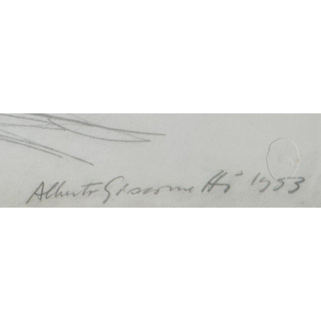 Alberto Giacometti, Alberi, 1963, Original Lithograph For Sale - Image 6 of 9