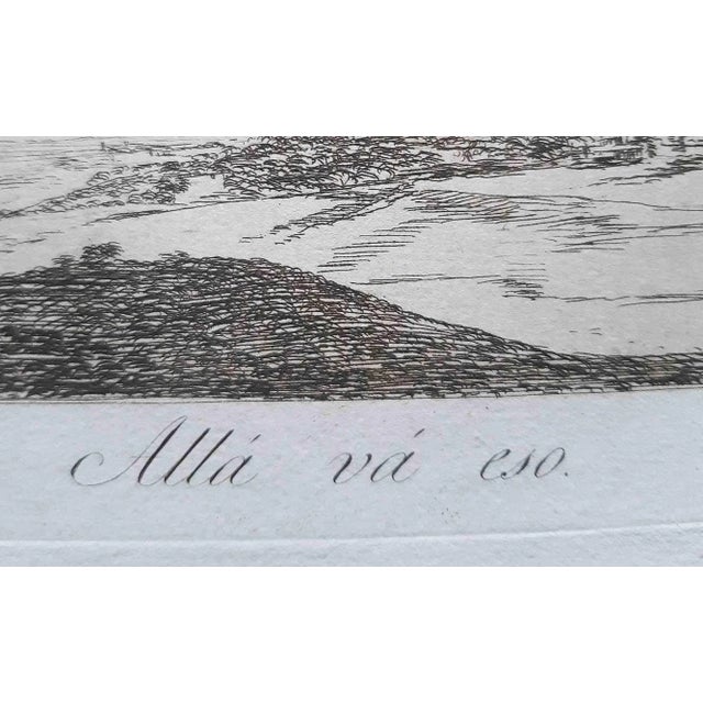 Francisco Goya, There Và Eso From Los Caprichos, Original Etching, 1799 For Sale - Image 4 of 5