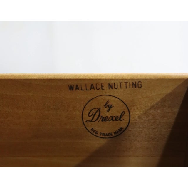 Drexel Drexel Wallace Nutting Cherry Chest of Drawers For Sale - Image 4 of 7
