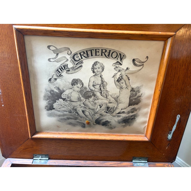 Late 19th Century Criterion Disc Music Box For Sale - Image 4 of 6