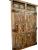 Wood Antique Rustic Carved Exterior Teak Double Hinged Doors, Colonial Plantation Architecture For Sale - Image 7 of 13