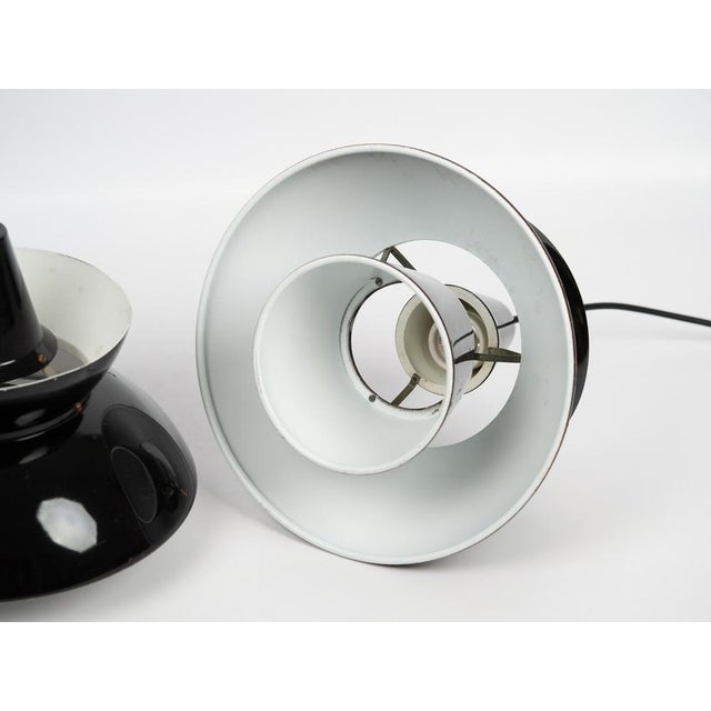 Vintage Danish Pendant Lamps by Henning Klok for Louis Poulsen, 1950s, Set of 2 For Sale - Image 6 of 16